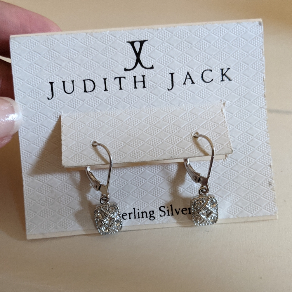 Judith Jack Sterling Silver Earrings
